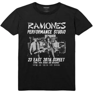 Ramones tričko East Village Čierna XL