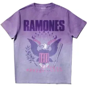 Ramones tričko Mondo Bizarro Fialová XL
