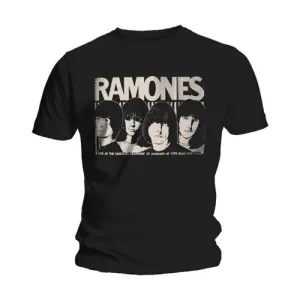 Ramones tričko Odeon Poster Čierna XL
