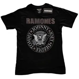 Ramones tričko Presidential Seal Čierna XL #2119783