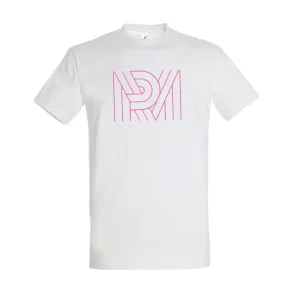 Richard Müller tričko Monogram Pink Biela XXL