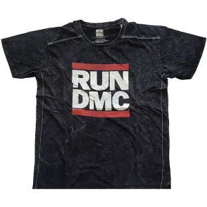Run-DMC tričko Logo Čierna L #2118084