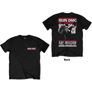 Run-DMC tričko Rap Invasion Čierna XL