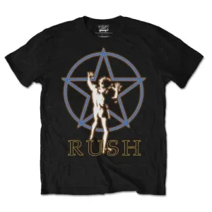 Rush tričko Starman Glow Čierna XXL