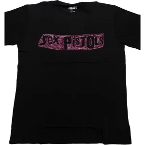 Sex Pistols tričko Logo Čierna L