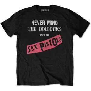 Sex Pistols tričko Never Mind The Bollocks Čierna S