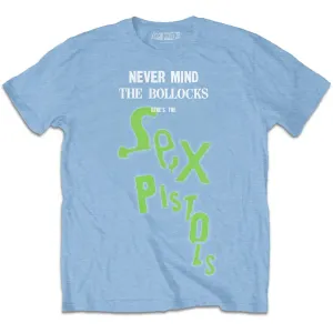 Sex Pistols tričko NMTB Drop Logo Modrá L