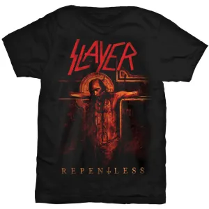 Slayer tričko Crucifix Čierna XL