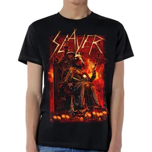 Slayer tričko Goat Skull Čierna M