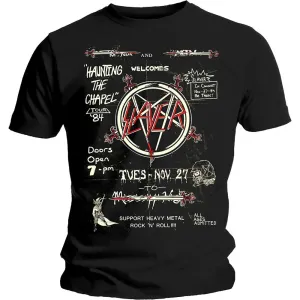 Slayer tričko Haunting 84 Flier Čierna L