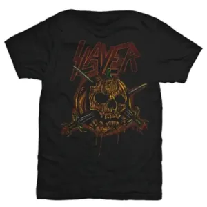 Slayer tričko Skull Pumpkin Čierna XL