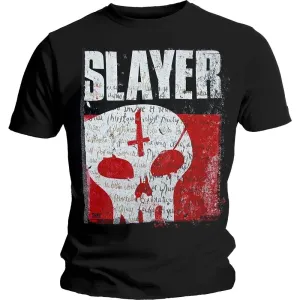 Slayer tričko Undisputed Attitude Skull Čierna L