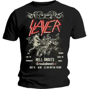 Slayer tričko Vintage Flyer Čierna L