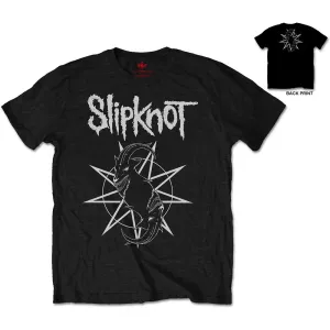 Slipknot tričko Goat Star Logo Čierna L #2132194
