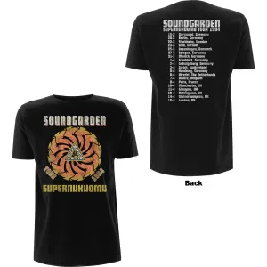 Soundgarden tričko Superunknown Tour '94 Čierna XXL