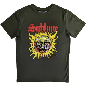 Sublime tričko Yellow Sun Zelená XL