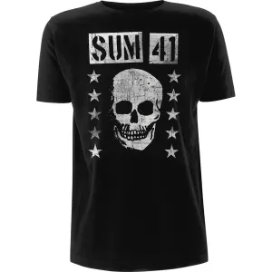 Sum 41 tričko Grinning Skull Čierna XL