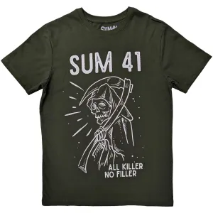 Sum 41 tričko Reaper Zelená L