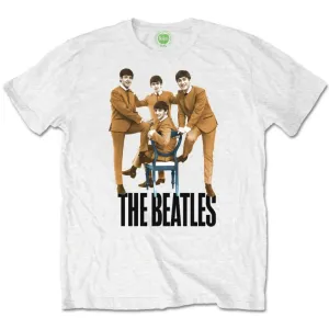The Beatles tričko Chair Biela XXL