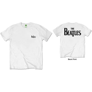 The Beatles tričko Drop T Logo Biela XL #2108236