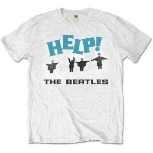 The Beatles tričko Help! Snow Biela XL