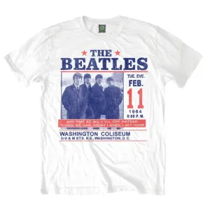 The Beatles tričko Washington Coliseum Biela XXL