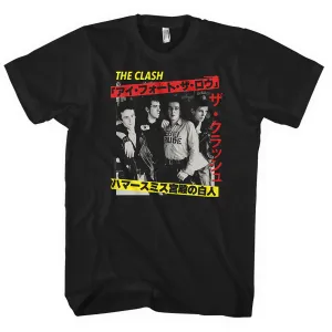 The Clash tričko Kanji Čierna S