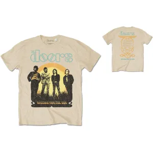 The Doors tričko 1968 Tour Natural XXL