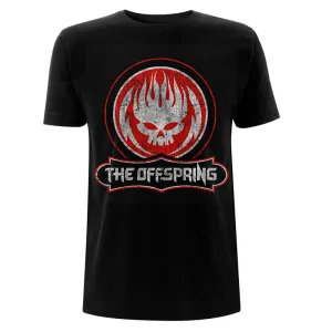 The Offspring tričko Distressed Skull Čierna XL