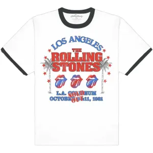 The Rolling Stones tričko American LA Tour Biela XXL