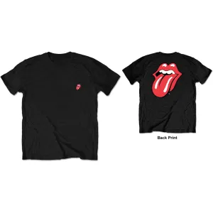 The Rolling Stones tričko Classic Tongue Čierna L #2108298