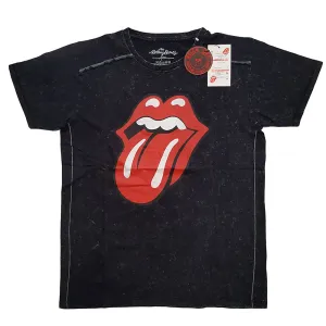 The Rolling Stones tričko Classic Tongue Čierna M #2118091