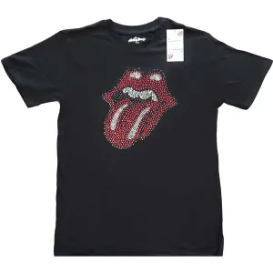 The Rolling Stones tričko Classic Tongue Čierna M #2119383