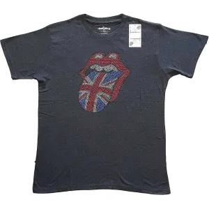 The Rolling Stones tričko Classic UK Šedá L