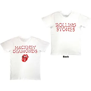 The Rolling Stones tričko Hackney Diamonds Biela S