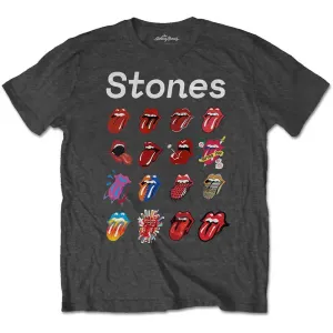 The Rolling Stones tričko No Filter Evolution Šedá L
