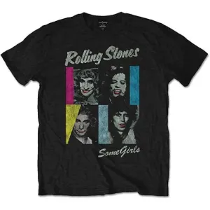 The Rolling Stones tričko Some Girls Čierna XL