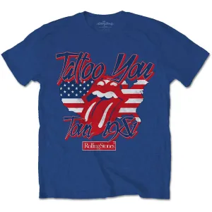 The Rolling Stones tričko Tattoo You Americana Modrá L