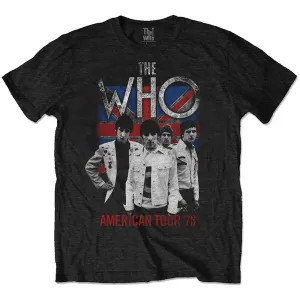 The Who tričko American Tour '79 Čierna S