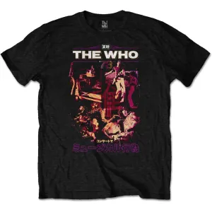 The Who tričko Japan '73 Čierna XXL