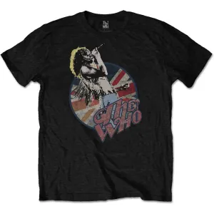 The Who tričko Roger Vintage Pose Čierna XXL