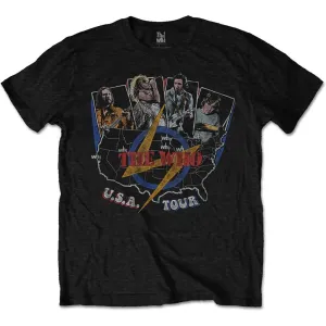 The Who tričko USA Tour Vintage Čierna M