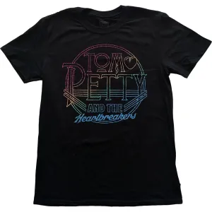 Tom Petty & The Heartbreakers tričko Circle Logo Čierna XXL