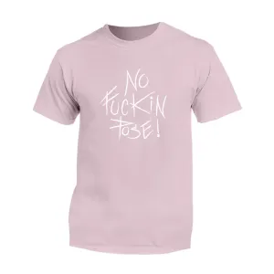 Tomy Kotty tričko No Fuckin Pose Baby Pink XL