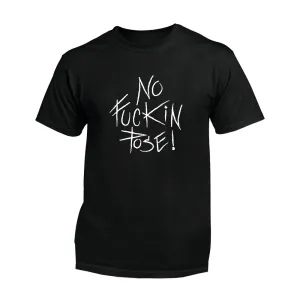 Tomy Kotty tričko No Fuckin Pose Čierna 3XL