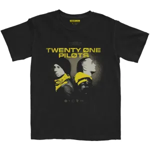 Twenty One Pilots tričko Back To Back Čierna 3XL