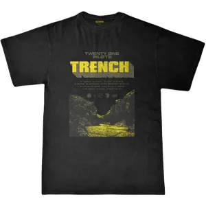 Twenty One Pilots tričko Trench Cliff Čierna L