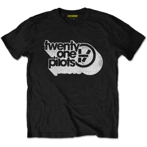 Twenty One Pilots tričko Vessel Vintage Čierna S #8057234