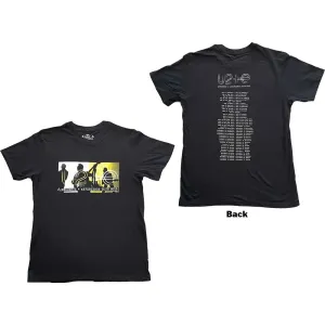 U2 tričko I+E Tour 2015 Band Silhouettes Čierna M