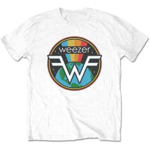Weezer tričko Symbol Logo Biela L